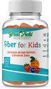 Greenfield Nutritions: Halal Fiber Gummies for Kids from Prebiotic Soluble Chicory for Digestive & Gut Support, Immune Support, Non-GMO, Gelatin Free, Gluten Free 60 Counts, Halal Kids Vitamins