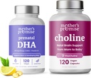 Mother's Promise Prenatal DHA & Choline Capsules Bundle