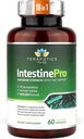 IntestinePro - Gut Health Supplement with Non-GMO Wormwood, Black Walnut, Clove, Pumpkin Seed + 14 More Premium Ingredients - Natural Support for Humans - 60 Vegetarian Capsules