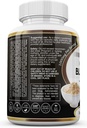 Black Maca Root Powder Capsules for Men & Women – 100% Wildcrafted Peruvian Gelatinized 1000mg, Supports Healthy Energy & Performance, High Potency & Absorption, Non GMO, 90 Capsules, Made in USA