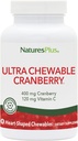 NaturesPlus Ultra Chewable Cranberry - 90 Love Berries Tablets - Promotes Urinary Tract Health - Non-GMO, Gluten Free - 45 Servings