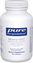 Pure Encapsulations Mineral 650 Without Copper & Iron | Hypoallergenic Combination of Balanced Chelated|Minerals | 180 Capsules