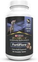 Purina Pro Plan Veterinary Supplements FortiFlora Probiotics for Dogs Chewable Tablets for Digestive Gut Health and Diarrhea - 90 ct. Canister