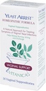 Vitanica Yeast Arrest, Homeopathic Vaginal Suppositories, for Yeast Infection Symptoms, Relieves Burning, Itching & Discharge, with Boric Acid, Tea Tree Oil & Probiotics, Vegan (Pro Logo, 14ct)