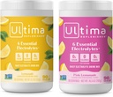 Ultima Replenisher Electrolyte Powder Drink Mix Bundle – Sugar Free – Lemonade and Pink Lemonade, 90 Servings– Hydration Powder - 6 Key Electrolytes and Trace Minerals – Keto Friendly, Non-GMO