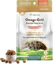 NaturVet Scoopables Omega-Gold Anchovy Oil & Salmon Supplement For Dogs and Cats - Supports Healthy Skin & Coat Plus DHA, EPA, Omega-3, & Omega-6 - Anchovy & Salmon Flavored For Dog and Cat | 11oz Bag