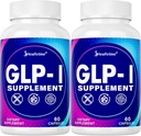 GLP-I Supplement, with Naturally GLPI Supplement Probiotic for Women & Men, Hops & Green Tea Extract, GLP I Supplements for Gut, Energy, GLP-I & Overall Health - 120 Capsules