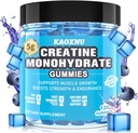 Creatine Monohydrate Gummies 5600mg for Men & Women, 120 CT Chewable Creatine Monohydrate for Muscle Support, Energy Boost, 5.6g of Creatine Monohydrate per Serving - Sugar Free (Blueberry Flavor)