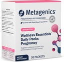 Metagenics Wellness Essentials Pregnancy - Prenatal, Pregnancy & Nursing Support* - With Omega-3 Fatty Acids, Folate, Choline & Antioxidants - Supports Fetal Brain, Bone & Immune Health* - 30 Packets