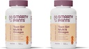 SmartyPants Teen Girl Multivitamin Gummies: Omega 3 Fish Oil (EPA/DHA), Vitamin C, D3, B12, Vitamin A, K & Zinc, Includes Biotin to Support Hair, Skin & Nails, 120 Count, Pack of 2 (60 Day Supply)