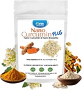 One Planet Nutrition Nano Curcumin Plus Powder 8 oz (227 Servings), Nano Curcumin with Boswellia for Superior Absorption, Supports Joint & Immune Health, Non-GMO, Vegan, Gluten-Free