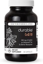 Durable CoQ10 – 300mg Coenzyme Q10 Phytosome with 9X Better Absorption + Quercetin – Heart, Energy & Cellular Support – Doctor Formulated, Vegan, Non-GMO, Made in USA, Once-Daily (30 Capsules)