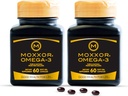 Omega 3 New Zealand Green Lipped Mussel Oil Soft Capsules for Joint Support and Mobility, Heart & Immune Support, No Fishy Aftertaste, 2-Pack, 120Soft caps, 2-Soft caps Per Day, 60 Day Supply