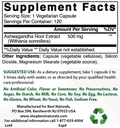 Best Naturals Ashwagandha Extract 500 Mg & Berberine Plus 1000mg
