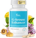 DR VITAMIN SOLUTIONS G-Arouse Enhancer for Female | Libido Booster for Women | Fast Acting Formula w/Horny Goat Weed, Maca Root, Tongkat Ali & Tribulus | Female Libido Booster for Energy, 60 Capsules