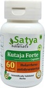 Kutaja Forte Capsules 500 mg. 60 Veg. Capsule | Kutaja (Holarrhena Antidysenterica) Extract Capsules for Men and women | Ayurvedic Herbal Supplement/Remedies | 10:1 Forte (1 Bottle of 60 Capsules)