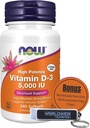 Worldwide Nutrition Now Supplements Vitamin D3 5000 IU Softgels - High Potency Formula for Structural Support D 240 Count Vitamin, Organic & keychain