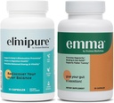 Emma Gut Health & Elimipure Cleanse Bundle – Complete Digestive Detox Bundle for Bloating, Metabolism, and Microbiome Support | Leaky Gut Repair, Colon Cleanse & IBS Relief
