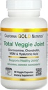 California Gold Nutrition Vegetarian Glucosamine, Chondroitin, Hyaluronic Acid, MSM, Total Veggie Joint & Bone Support Formula, Non GMO, No Soy, Gluten Free, 90 Veggie Capsules