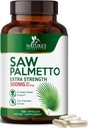 Saw Palmetto for Men 1000MG - 3X Strength Prostate Health Supplement - Herbal Extract Supplement - Prostate Supplements for Men's Health Support, Prostate Urinary & Hair Health Support - 120 Capsules