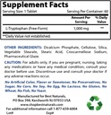 Best Naturals L-Tryptophan 1000 mg & L-Theanine 200mg