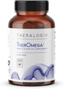 Theralogix TherOmega Omega-3 Fish Oil Supplement - Supports Heart, Brain, Immune & Joint Health* - 700 mg DHA & EPA from Wild Alaska Pollock - Sustainably Sourced - NSF Certified - 90 Softgels