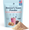 Mommy Knows Best Brewers Yeast Powder for Lactation Brewer's Yeast for Breastfeeding Mothers - Mild Nutty Flavored Unsweetened and Debittered - 32 oz