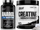 Nutrex Anabol PM Nighttime Muscle Builder and Creatine Monohydrate Powder