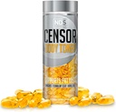 Censor NDS Nutrition Fat Loss and Body Toner with CLA, Fish Oil, Safflower and Omega 3-6-9 Blend - Dietary Supplement for Improved Energy, Metabolism and Health - 180 Softgels