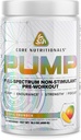 Core Nutritionals Pump Full-Spectrum Non-Stimulant Pre-Workout, with N03T Nitrate, Peak02, Alpha GPC, for Maximum Pump, Strength, and Performance 20 Servings (Tropic Thunder)