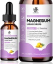 Magnesium Complex Liquid Drops, Magnesium Glycinate with Oxide, Taurate and Citrate, Calm Magnesium for Bone, Heart, Muscle, Sleep & Digestion, High Absorption, Pineapple Flavor, 2 Fl Oz