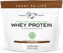 Muscle Feast Grass-Fed Whey Protein Concentrate Powder, All Natural, Hormone Free Pasture Raised Whey Protein Powder for Women & Men, Clean, Non-GMO & Gluten Free Whey Concentrate - Chocolate, 5lb