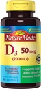 Nature Made Vitamin D3 2000 IU Liquid Softgels 90 ea (Pack of 2)