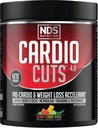 NDS Nutrition 4.0 Pre Workout Supplement - Advanced Weight Loss and Pre Cardio Formula with L-Carnitine, CLA, MCTs, L-Glutamine, and Safflower Oil - Gummy Rush (40 Servings)