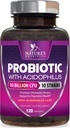 Probiotics 50 Billion CFU per Serving - 10 Strains + Prebiotics - Digestive Health, Gut & Immune Support - Supports Occasional Constipation, Gas & Bloating for Women & Men Shelf Stable - 120 Capsules