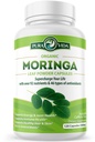PURA VIDA MORINGA Capsules Single Origin Moringa Powder Organic. Pure Moringa Leaf. Energy, Metabolism, & Immune Support. 120ct. 500mg Caps.
