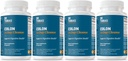 Dr. Tobias Colon 14 Day Cleanse, Advanced Gut Cleanse Detox for Women & Men with Cascara Sagrada, Psyllium Husk, Senna Leaf & Probiotics, Non-GMO Colon Cleanse, 4 Bottles of 28 Capsules Each
