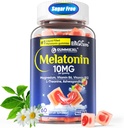Melatonin Gummies 10mg 20mg with Magnesium for Adults | Drug Free | Sleep Aid | Sugar Free | L-Theanine, Ashwagandha, B6, B12, Lemon Balm & Chamomile, Supports Deep Relaxation, 60 Cts