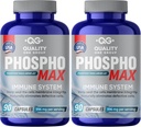 Fosfoetanolamina - Unique Blend of Phosphoethanolamine to Boost Your Immune System- Natural Fosfoetalonamina, 26 Years of Researched Formulation - 180 Capules