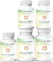 Dr. Clark Digestive Aid - Digestive Dietary Supplement Colon Cleanse - Balances Intestinal Organisms and - Promotes Nutrient Absorption - 17 Days Cleanse