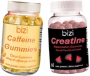 Bizi Super Workout Bundle, Creatine and Caffeine Gummies for Energy and Recovery