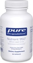 Pure Encapsulations Nutrient 950 Without Copper & Iron | Hypoallergenic Multi-Vitamin/Mineral Formula for Optimal Health | 90 Capsules