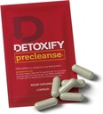Detoxify Pre Cleanse One Day Detox Capsules with Milk Thistle and Dandelion - Total Body Cleanse for Women and Men