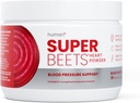 HumanN SuperBeets Beet Root Powder - Non-GMO Beetroot Superfood - Nitric Oxide Supplement for Heart Health, Circulation & Blood Pressure Support - Black Cherry, 30 Servings