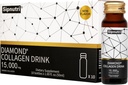 Diamond Liquid Collagen Drink, Gift for Man & Women, 15000 mg Hydrolyzed Marine Collagen Peptides with Vitamin C, Pomegranate, Healthy Hair Skin Nails Joints Bones Support, 50 ml x 10 Bottles