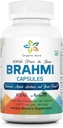 Organic Aura Brahmi Capsules -120 Count. Naturally Strengthens and Boosts Immunity and Memory. Whole Green SuperFood. Non GMO - Gluten Free.