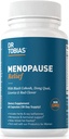 Dr. Tobias Menopause Relief with Black Cohosh, Soy Isoflavones, Don Quai, Hot Flash & Night Sweats Relief for Women, Non-GMO Menopause Supplements for Women, 60 Capsules, 30 Servings