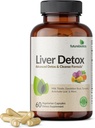Futurebiotics Liver Detox Advanced Detox & Cleanse Formula Supports Healthy Liver Function with Milk Thistle, Dandelion Root, Turmeric Artichoke Leaf, & More, Non-GMO, 60 Vegetarian Capsules