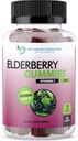 DOCTOR RECOMMENDED SUPPLEMENTS Elderberry Gummies with Zinc and Vitamin C - Black Elderberry with Vitamin C and Zinc for Kids and Adults, Antioxidant Supplement - 60 Gummies