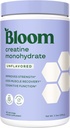 Bloom Nutrition Creatine Monohydrate Powder, 5g Micronized Creatine per Serving, Supports Muscle Recovery, Strength, Endurance, Pre or Post Workout, Gluten Free, Non GMO, Unflavored, 40 SVG, 7.3 oz